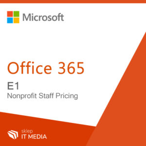 Ikona Microsoft Office 365 E1 Nonprofit Staff Pricing