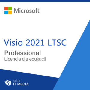 Ikona Microsoft Visio 2021 LTSC Professional Licencja dla edukacji