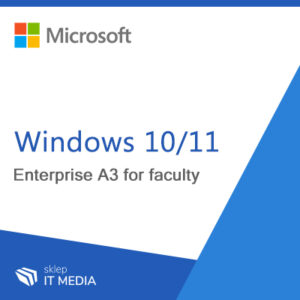 Ikona Microsoft Windows 10 11 Enterprise A3 for faculty