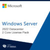 Ikona Microsoft Windows Server 2022 Datacenter 2 Core License Pack