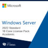 Ikona Microsoft Windows Server 2022 Standard 16 Core License Pack Academic