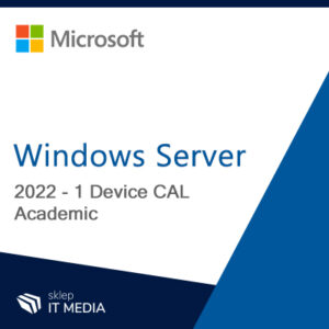 Ikona Microsoft Windows Server 2022 – 1 Device CAL Academic