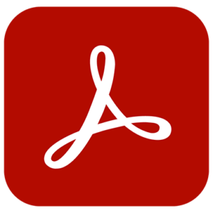 Ikona programu Adobe Acrobat Standard DC