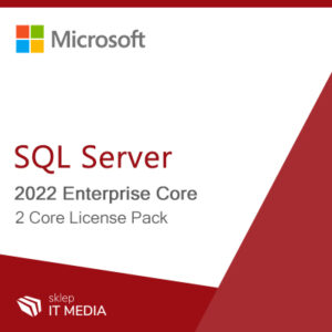 Ikona Microsoft SQL Server 2022 Enterprise Core 2 Core License Pack