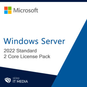 Windows Server 2022 Standard - 2 Core License Pack - Komercyjna licencja wieczysta