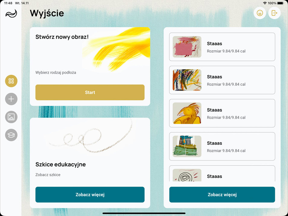 Glaze App - szkice edukacyjne